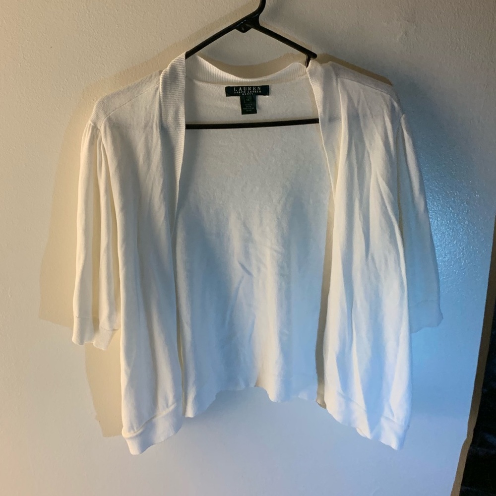 Ralph Lauren jacket/sweater ( White )